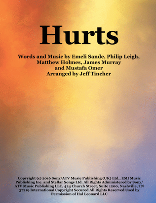 Book cover for Hurts