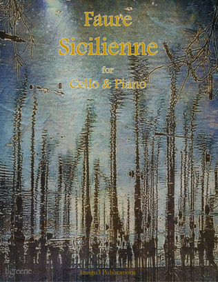Book cover for Fauré: Sicilienne for Cello & Piano