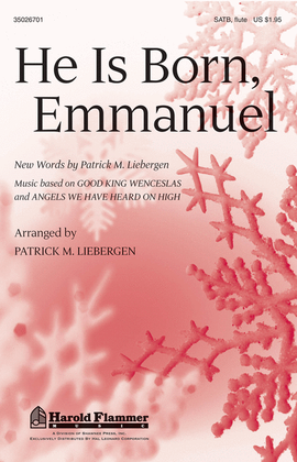 Book cover for He Is Born, Emmanuel