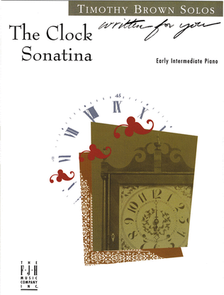 Book cover for The Clock Sonatina