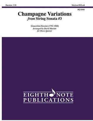 Book cover for Champagne Variations