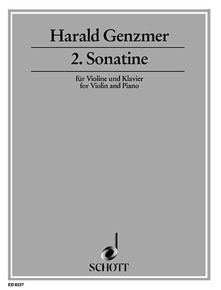 Book cover for Sonatine No. 2 Violin And Piano