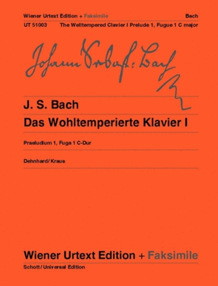 Book cover for Prelude and Fugue No. 1, C Major