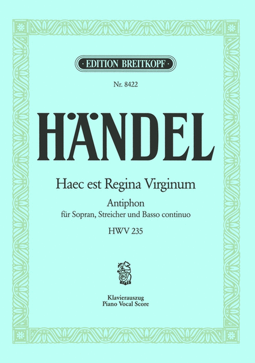 Haec est Regina Virginum HWV 235