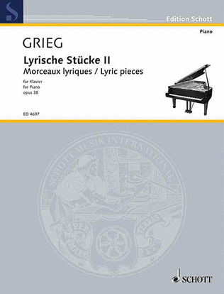 Book cover for Lyric Pieces Book 2