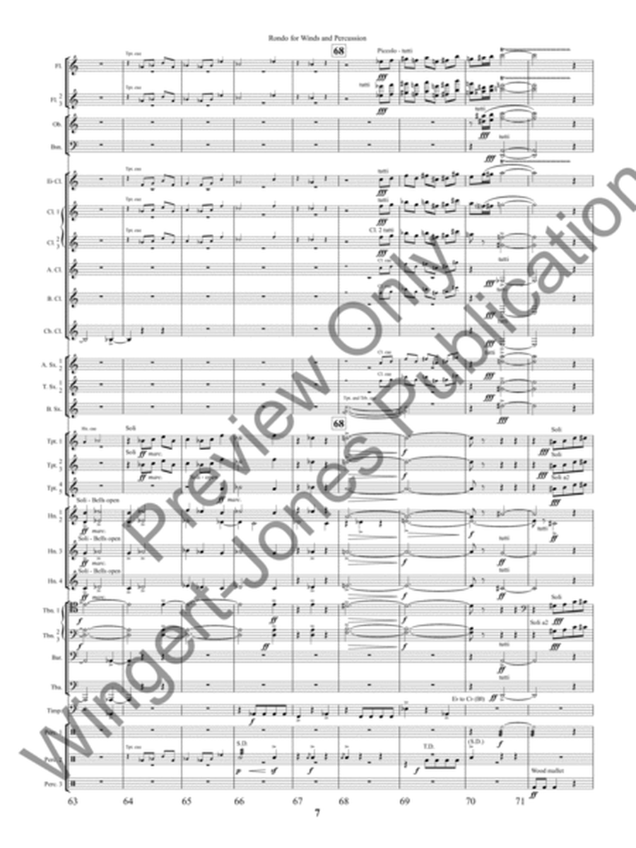 Rondo for Winds and Percussion image number null