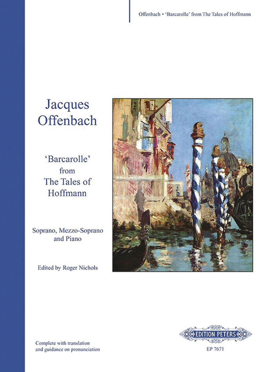 Jacques Offenbach: Barcarolle from 