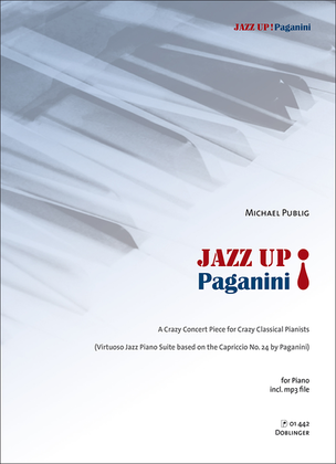 Book cover for Jazz up! Paganini