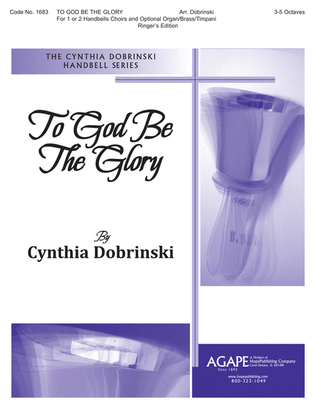 Book cover for To God Be the Glory