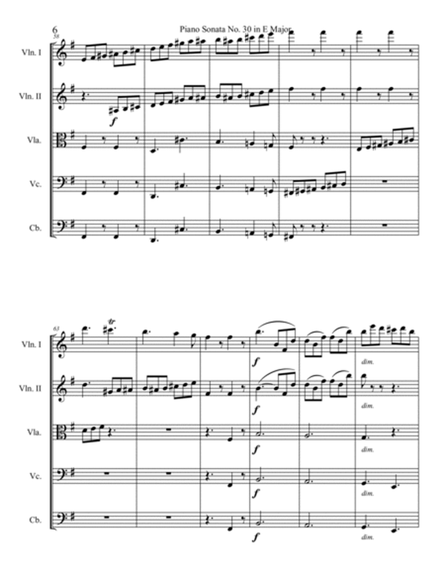 Piano Sonata No. 30, Movement 2