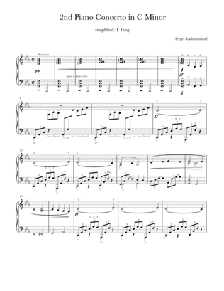 Book cover for Piano Concerto No. 2 in C minor (first movement)