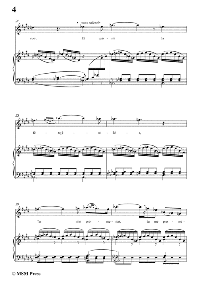 Berlioz-Le Spectre de la Rose in E Major，for voice and piano image number null