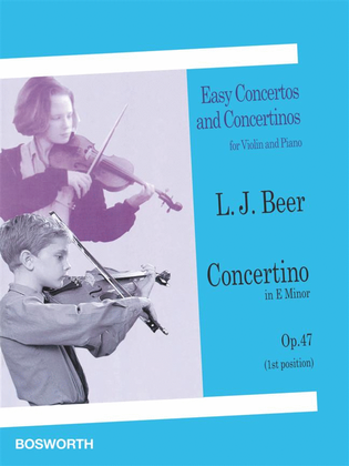 Book cover for Concertino E Op.47