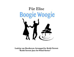 Book cover for Für Elise Boogie Woogie for Oboe & Piano.