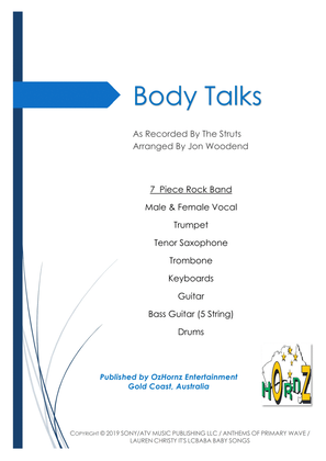 Book cover for Body Talks