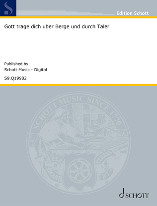 Gott trage dich über Berge und durch Täler