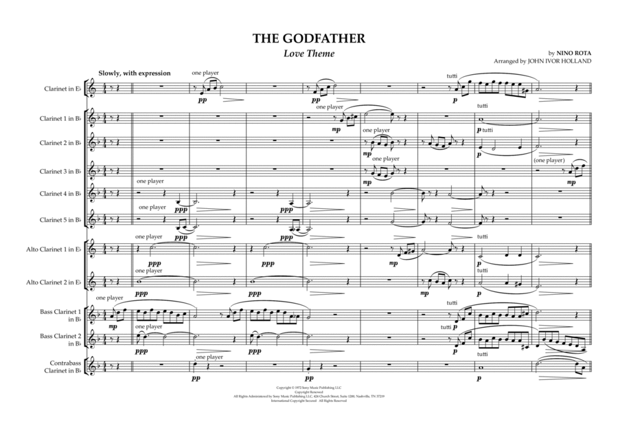 The Godfather (love Theme) image number null