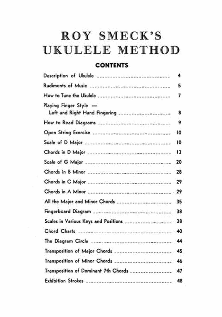 Roy Smeck's New Original Ukulele Method