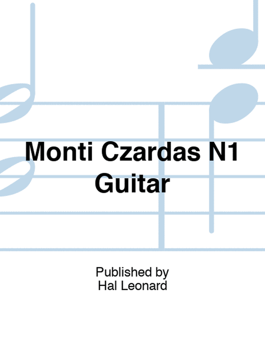 Monti Czardas N1 Guitar