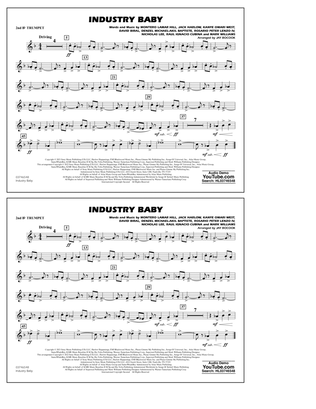 Book cover for Industry Baby (arr. Jay Bocook) - 2nd Bb Trumpet