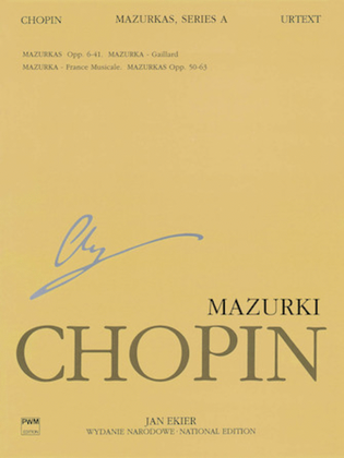 Book cover for Mazurkas Op. 6-41, 50-63