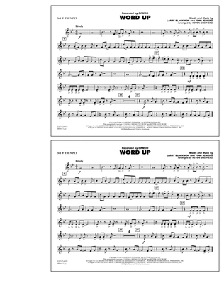 Book cover for Word Up - 3rd Bb Trumpet