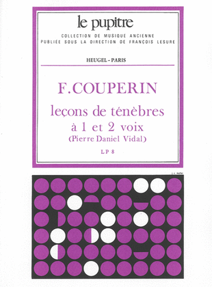 Book cover for Lecons De Tenebres