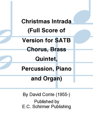 Christmas Intrada (SATB Brass Version Score)