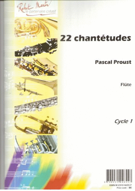 22 chantetudes for flute