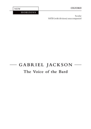 Book cover for The Voice of the Bard