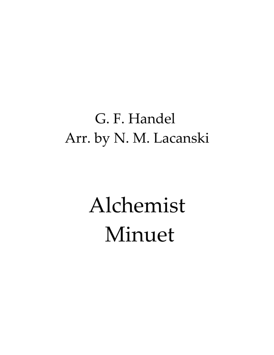 Alchemist Minuet image number null