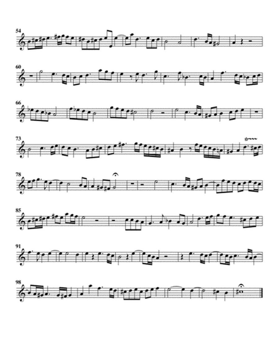 Fugue, K.401 (arrangement for 4 recorders)