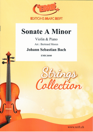 Book cover for Sonate A Minor