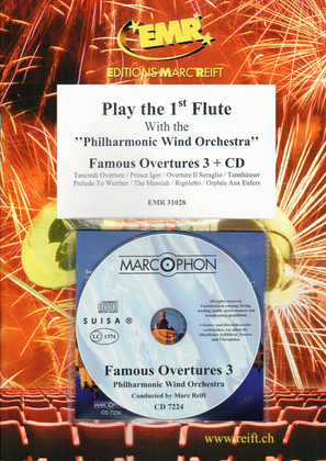 Book cover for Play The 1st Flute With The Philharmonic Wind Orchestra