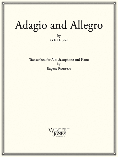 Adagio And Allegro