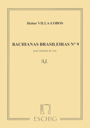 Book cover for Bachianas Brasileiras No. 9