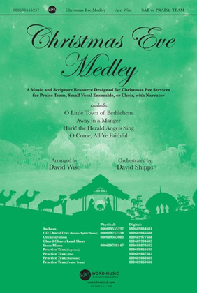 Book cover for Christmas Eve Medley - CD ChoralTrax