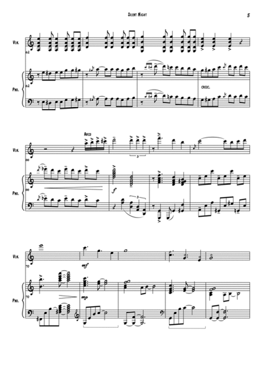 Silent Night (Violin and Piano)