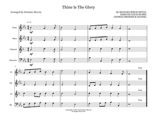 Book cover for Thine Is The Glory