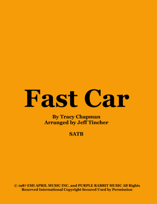 Book cover for Fast Car