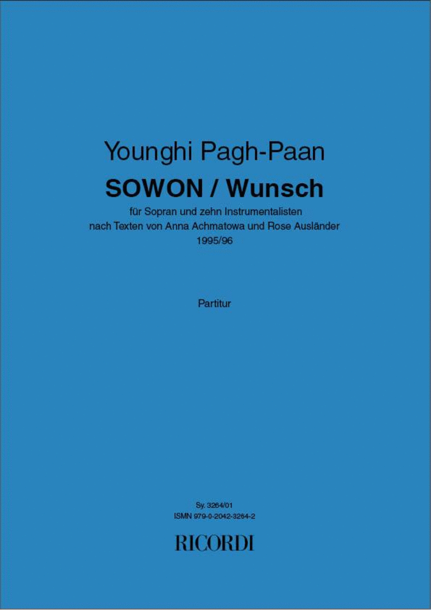 SOWON - Wunsch