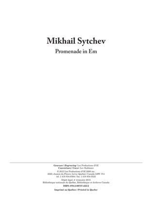 Book cover for Promenade in Em