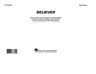 Book cover for Believer - Conductor Score (Full Score)