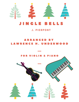 Book cover for Jingle Bells for Solo Violin