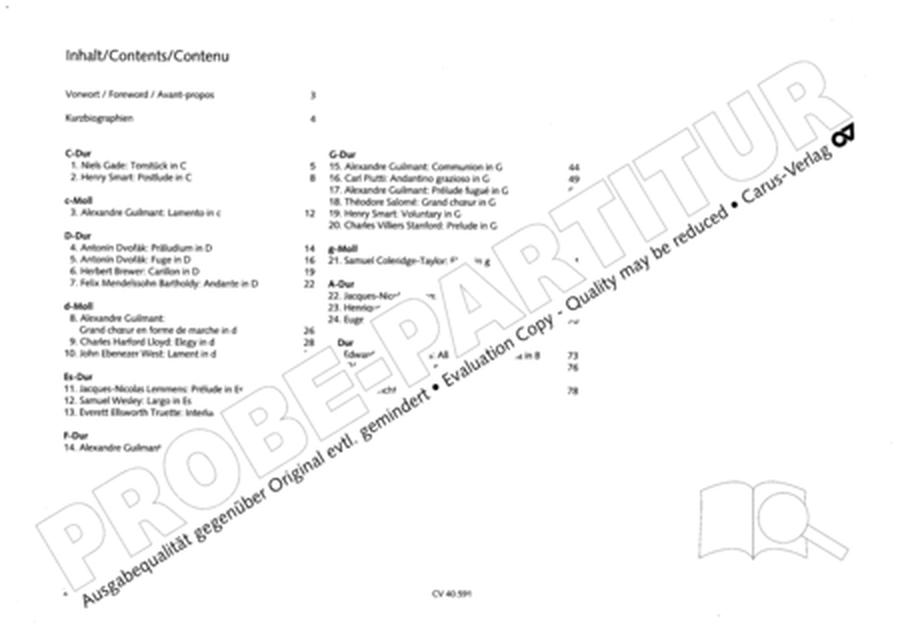 Free Organ Music from the Romantic Period, Vol. III (Freie Orgelmusik der Romantik, Band III)