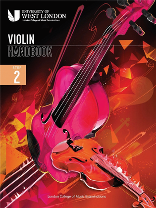 Book cover for LCM Violin Handbook 2021: Step 2