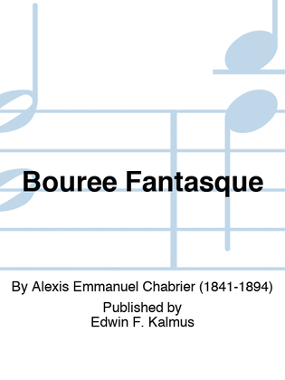 Book cover for Bouree Fantasque