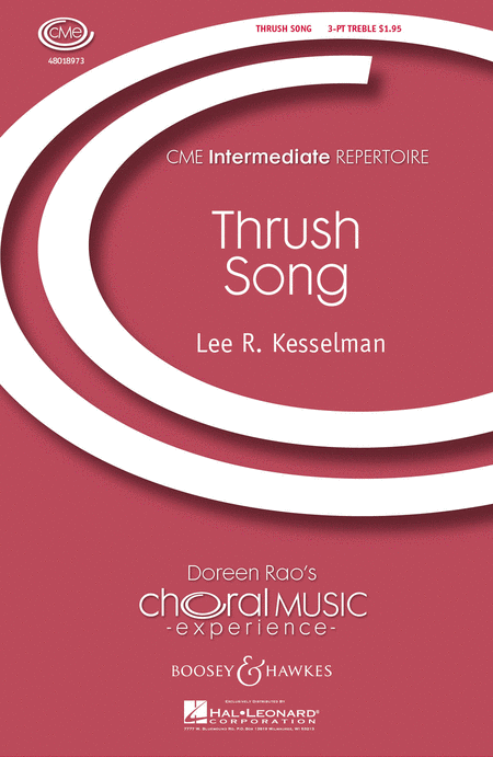 Thrush Song - 3 Part Treble