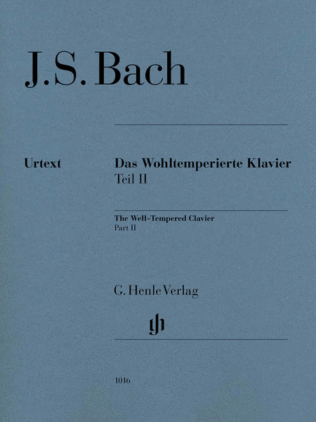 Well-Tempered Clavier BWV 870-893 Part II