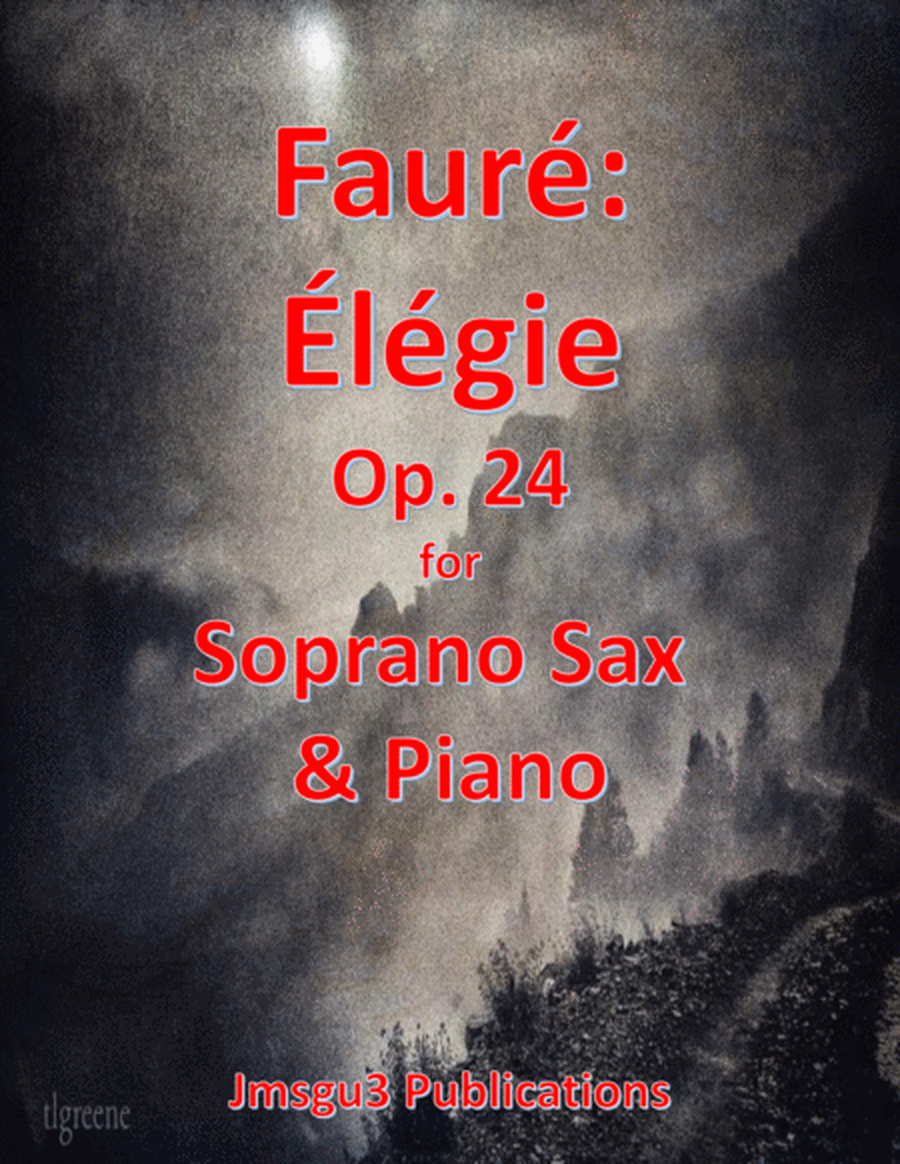 Fauré: Élégie Op. 24 for Soprano Sax & Piano image number null